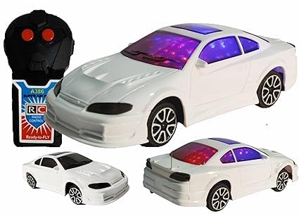 A Sports Car with Remote And Lights